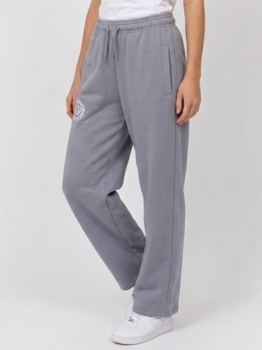 IVORY ELLA‎ straight leg fleece Joggers size small